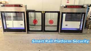 Door Control System Half Height PSD Automatic Platform Gate Airport Rail Station Security Access