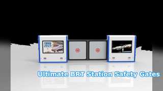 BRT Platform Screen Doors High Security Automatic Gates